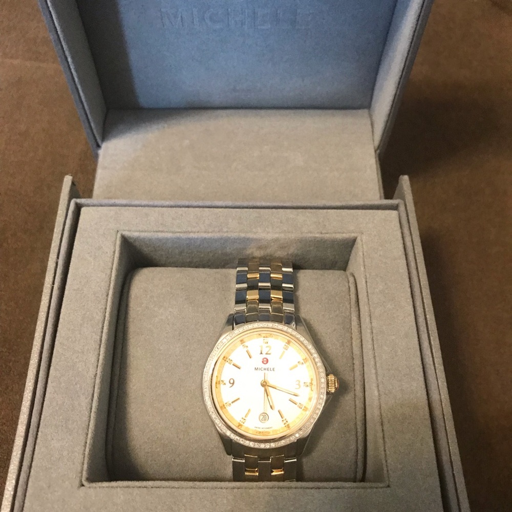 Michele Belmore Diamond watch - Picture 3 of 11